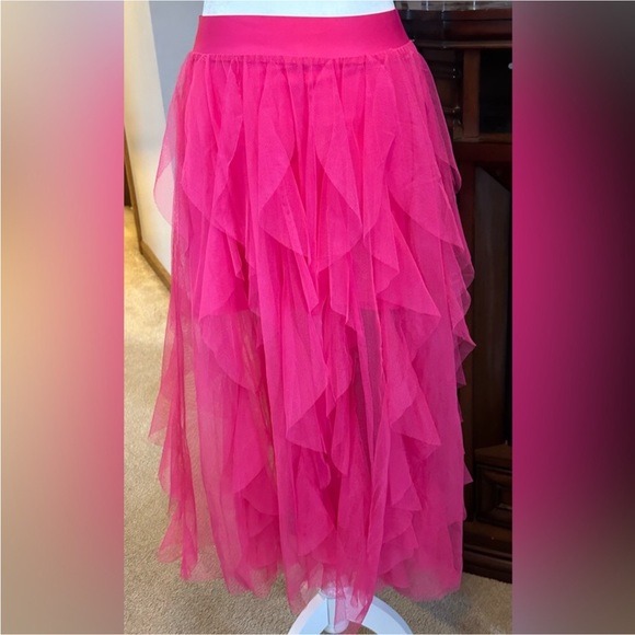 Sincerely Jules Barbie Pink Ruffle Tulle Skirt - Picture 5 of 16